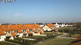 preview picture of video '2015-04-10 - Weather Time Lapse Brylantowa, Wroclaw'