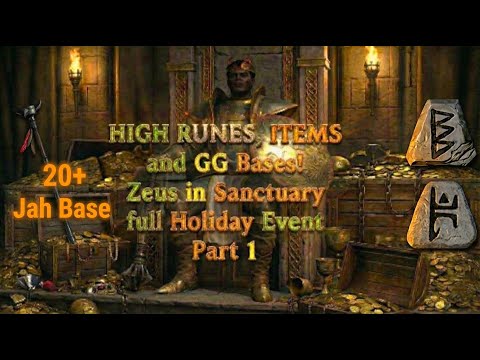 Full Holiday Event Highlights - Zeus in Sanctuary - No HOTO no Shako! (Part 1) Non-Ladder Softcore