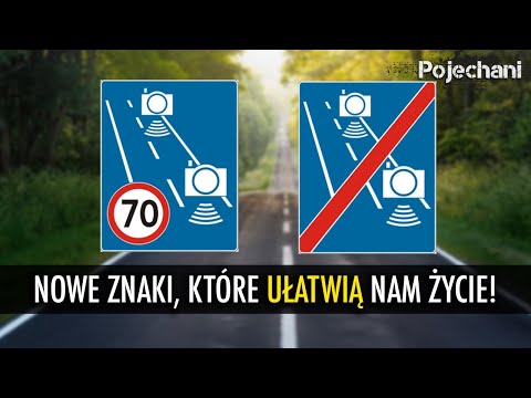 NOWE znaki drogowe już od sierpnia 2019!