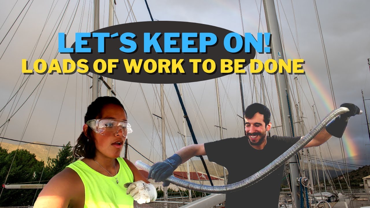 GETTING BACK to OUR BOAT for 18 DAYS | Restoring WAYRA | Ep 8