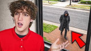 HUNTED by a CREEPY STALKER in Roblox...