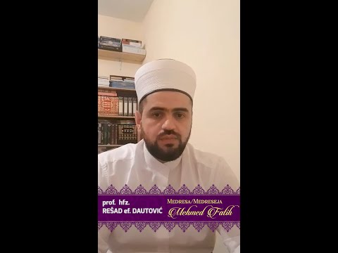 "Opasnost pohlepe" - SERIJAL “RAMAZANSKI SAVJET”