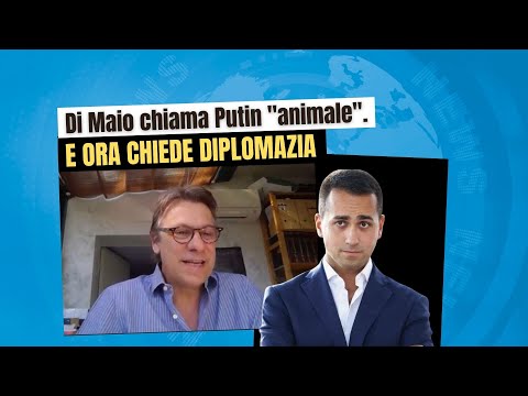 Zuppa di Porro 8 apr 2022 - Di Maio chiama Putin "animale". E ora chiede diplomazia