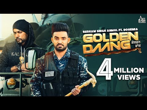 Poster golden daang lyrics – resham singh anmol | bohemia