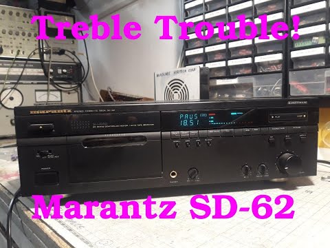 Treble Trouble! Marantz SD-62 tape deck cleaning and adjustment