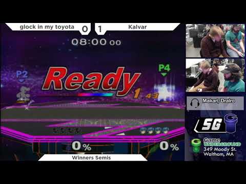 SG 23.4 SSBM - glock in my toyota (Mr. Game & Watch) vs. Kalvar (Marth) - Melee WSF
