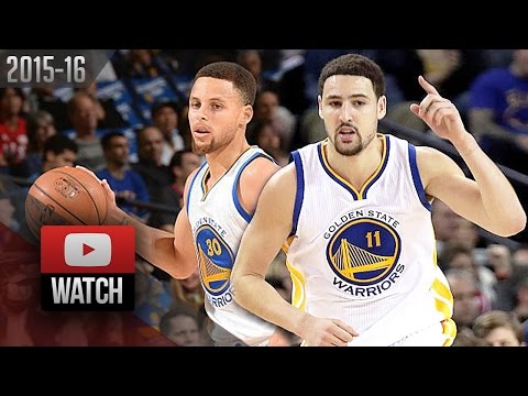 Stephen Curry & Klay Thompson Full Highlights vs Trail Blazers (2016.03.11) - SPLASH BROS!