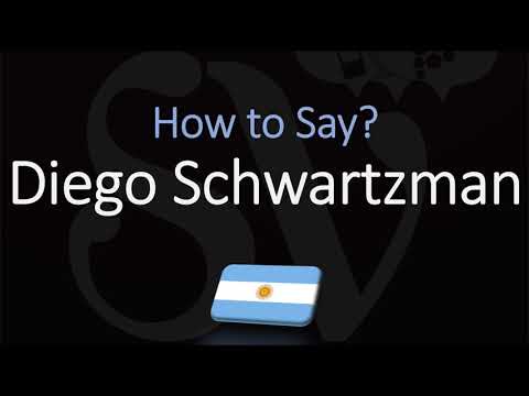 How to Pronounce Diego Schwartzman? | English, German & Spanish Pronunciation