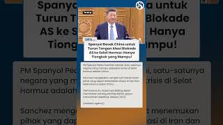 China Didesak Turun Tangan soal Konflik Selat Hormuz, Spanyol: Cuma Tiongkok yang Mampu!
