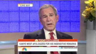 Kanye West apologizes to George W. Bush