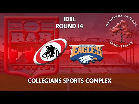 2018 Illawarra RL Round 14 - Collegians v Berkeley Eagles