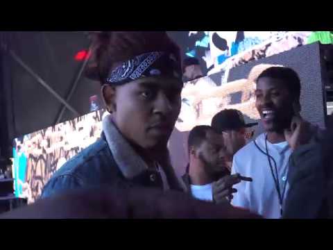 Show Banga performs "How We Rock" during Lil Yee Set at Bay Area Rolling Loud Festival 2017