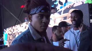 Show Banga performs "How We Rock" during Lil Yee Set at Bay Area Rolling Loud Festival 2017