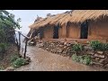 This IS Most Relaxation Mountain Village Life During Rainy Days All Season Completion Video