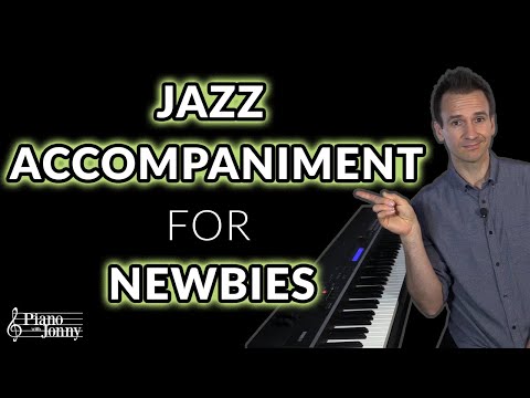 Beginners, here’s how to play jazz piano accompaniment 🎹