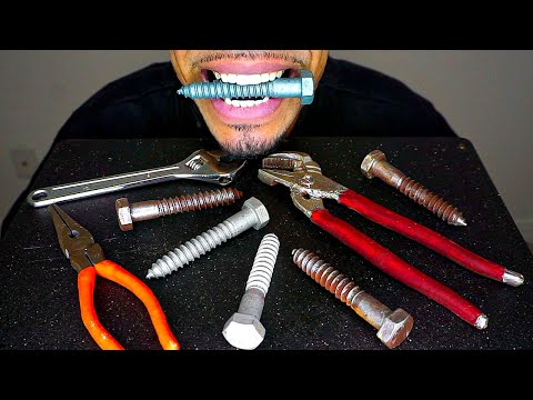 ASMR EDIBLE TOOLS JERRY REAL MOUTH EATING SOUNDS TALKING *CHOCOLATE FOOD TOOLS* DIY MUKBAN