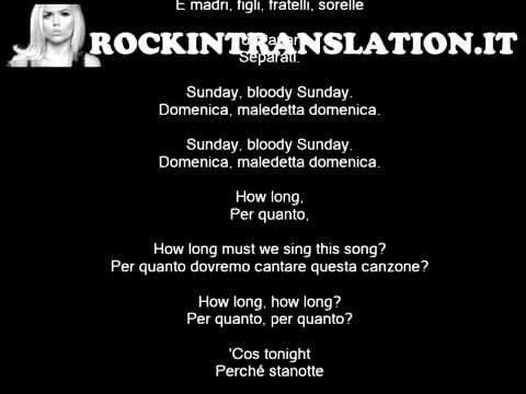 download lagu mp3 mp4 Sunday Bloody Sunday Traduzione, download lagu Sunday Bloody Sunday Traduzione gratis, unduh video klip Sunday Bloody Sunday Traduzione
