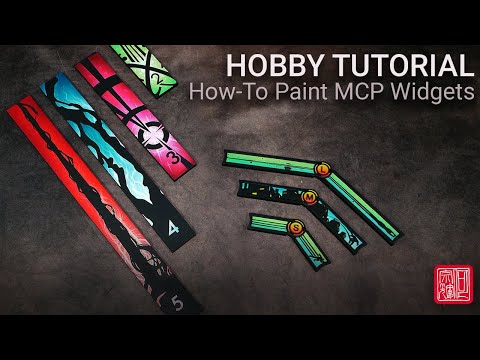 How To Paint Marvel Crisis Protocol Widgets | Hobby Tutorial