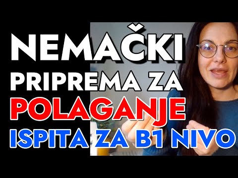 NEMAČKI - PRIPREMA ZA POLAGANJE USMENOG DELA ISPITA ZA B1 NIVO