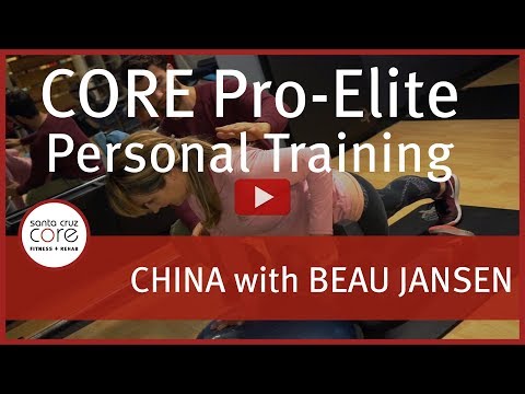 Santa Cruz CORE Fitness + Rehab video.
