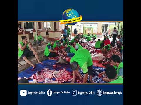 Masjid AlHidayah Simpang Periuk, Kurban 9 Sapi dan 6 Kambing