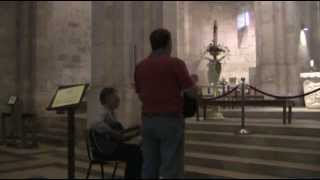 "Bring Him Home"  Richard Harris Vocal, Frank Earley Guitar, St Annes Jerusalem April 2012.