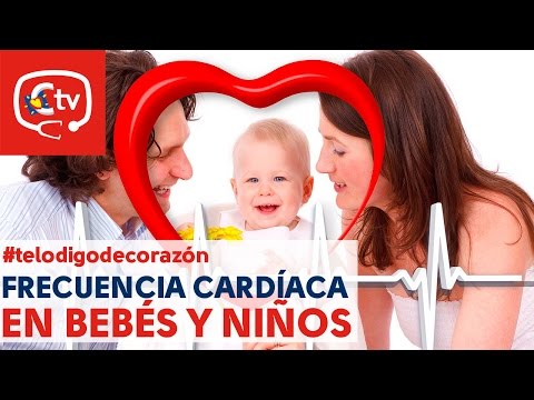 ¿Cuál es la frecuencia cardiaca normal de bebés y niños? #telodigodecorazón
