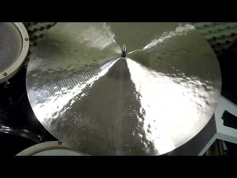 22 Rustico ET WBL Ride, 2563g - Handcrafted cymbals by Craig Lauritsen