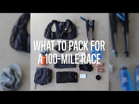 How To Pack For An Ultramarathon