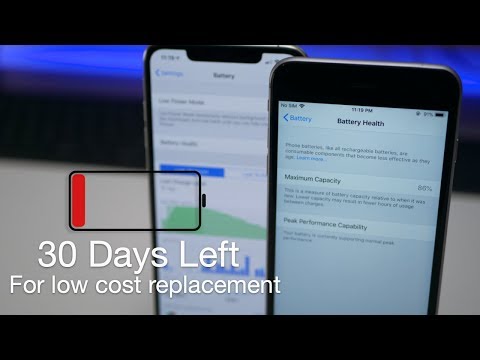 Low iPhone Battery Health? - Get Your Battery Replaced Before The Price Goes Up Video