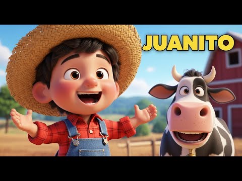 LA GRANJA DE JUANITO 🐮 + EL TRACTOR ROJO 🚜 | Canciones Infantiles