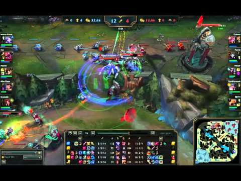 Weird Interaction - Garen Q vs Azir Ult