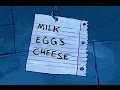 SpongeBob SquarePants Floating Shopping List