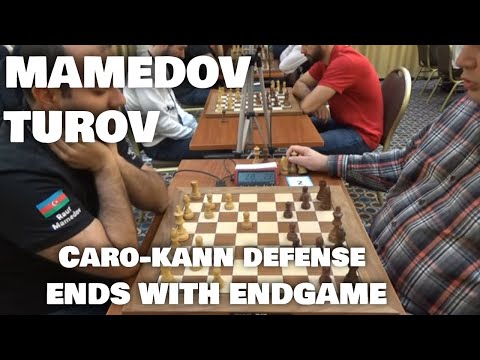 You're in bad shape when can't take a pawn in endgame | Mamedov - Turov