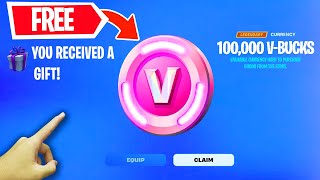 How To Get FREE VBUCKS In FORTNITE... (It WORKED!)