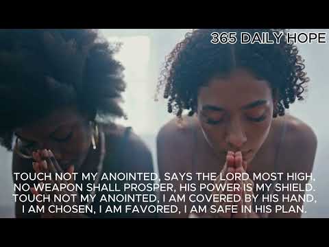 TOUCH NOT MY ANOINTED