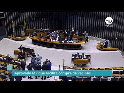 Aprovada MP que facilita compra de vacinas - 23/02/21