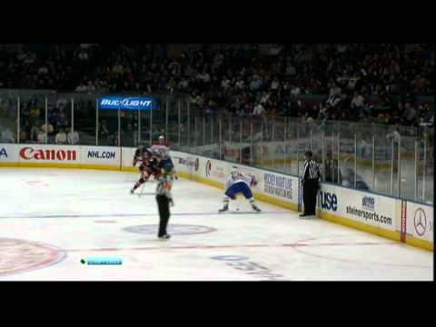 Goal Artem Anisimov (Canadiens & Rangers) NHL March 18, 2011