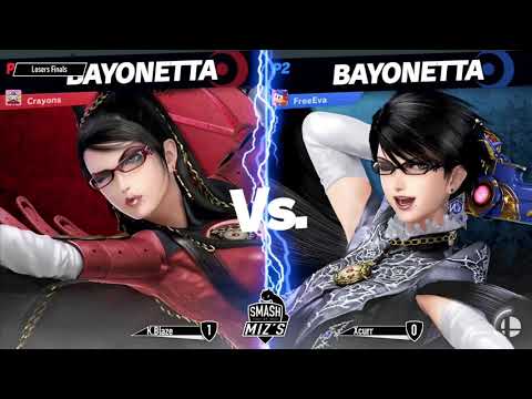 Smash @ Miz's WiFi Sub Tourney - K.Blaze (Bayonetta) vs. Xcurr (Bayonetta, Bowser) Losers Finals