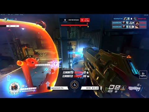 GALE INSANE SOLDIER 76 VS NICOGDH OWL TRACER! [ OVERWATCH SEASON 23 TOP 500 ]