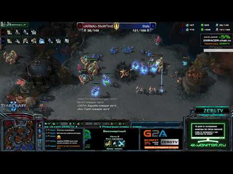 HomeStoryCup XVI 2017 - Группа B - ShowTime vs Stats - StarCraft 2 с ZERGTV