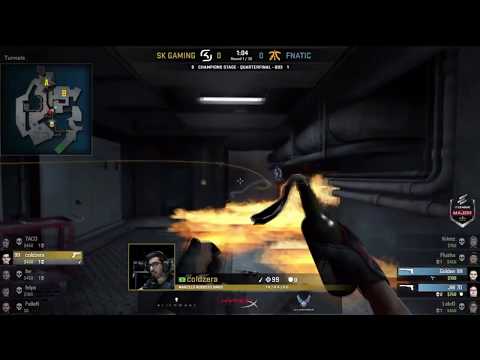 Coldzera insane 1v3 clutch vs Fnatic - CSGO