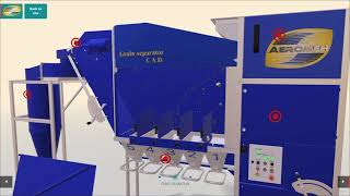 Novi Aeromeh SAD-30 z tsiklonom razvrsivač boja | Slika 5 - Agroline