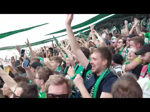 Werder Bremen 15.5.2022 Wiederaufstieg Choreo Ducksch is on Fire