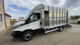 IVECO 70C18 vozidlo na prepravu zvierat 15m3 manual E6b VIN 986 NEW TA transportador de caballos | Imagen 4 - Autoline