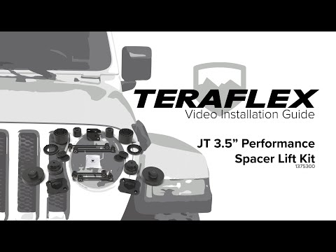 JT: 3.5" Performance Spacer Lift Kit Install | TeraFlex