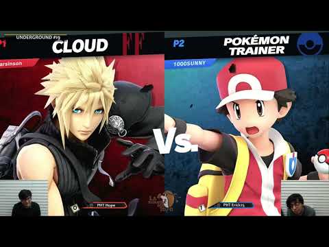 Underground No.19 - Pht Hope (Cloud/Chrom) vs Pht Erick25 (Pokemon Trainer)