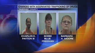 Three arrested in Guernsey County drug sting
