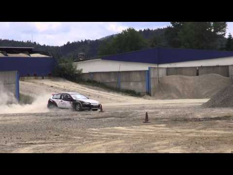 Kjs Ustroński 2013 - Runda II - Krzysztof Borowiecki / Adrian Ziółkowski - Honda Civic