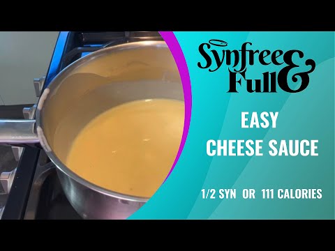 EASY Slimming World Friendly Cheese Sauce - 1/2 Syn  / 111 Calories
